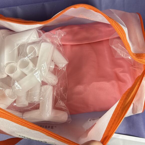 Lest Ok Kids Play Tent Playhouse Girls Pink New - Picture 5 of 6